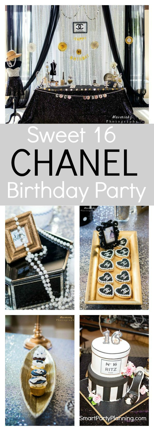 16 Birthday Ideas No Party
 Stunning Sweet 16 Chanel Birthday Party not to be Missed