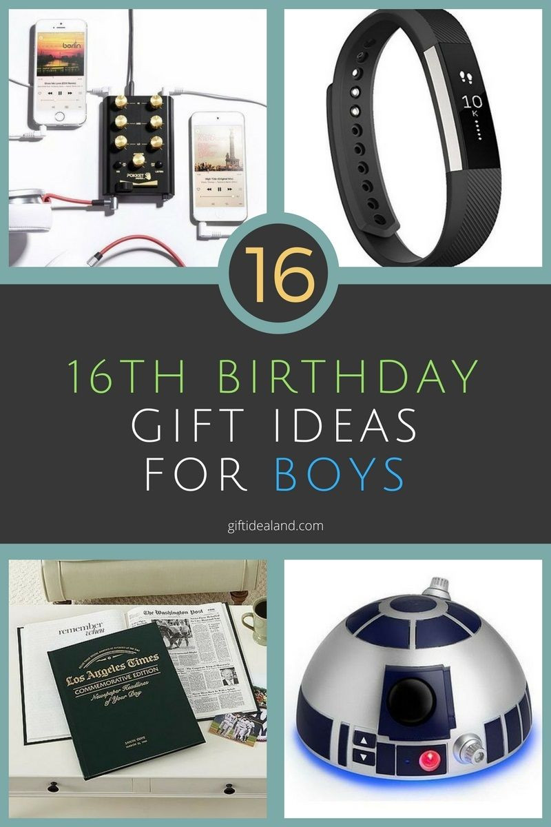 16Th Birthday Gift Ideas For Boys
 16 Great 16th Birthday Gift Ideas For Boys