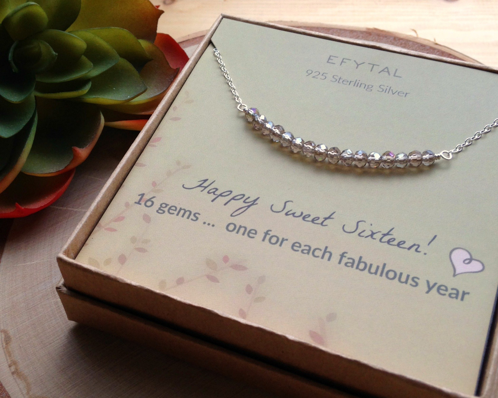 16Th Birthday Gift Ideas Girls
 16th Birthday Gifts for Girls Sterling Silver Sweet 16