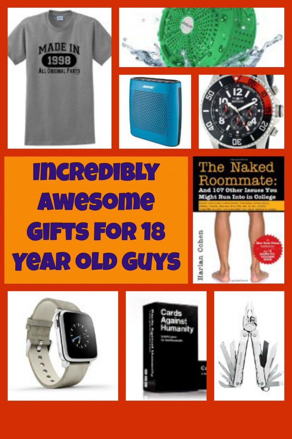 18 Birthday Gift Ideas For Boys
 Incredibly Awesome Gifts for 18 Year Old Boys