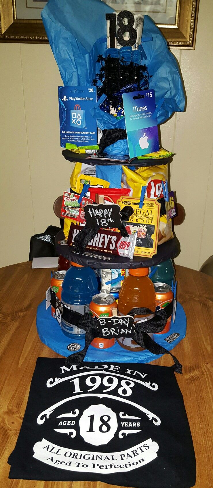 18 Birthday Gift Ideas For Boys
 My son s 18th birthday t …