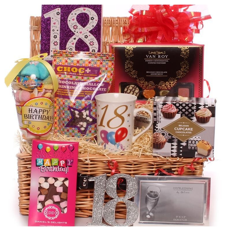 18Th Birthday Gift Ideas For Her
 18th birthday hamper hamper 18th birthday