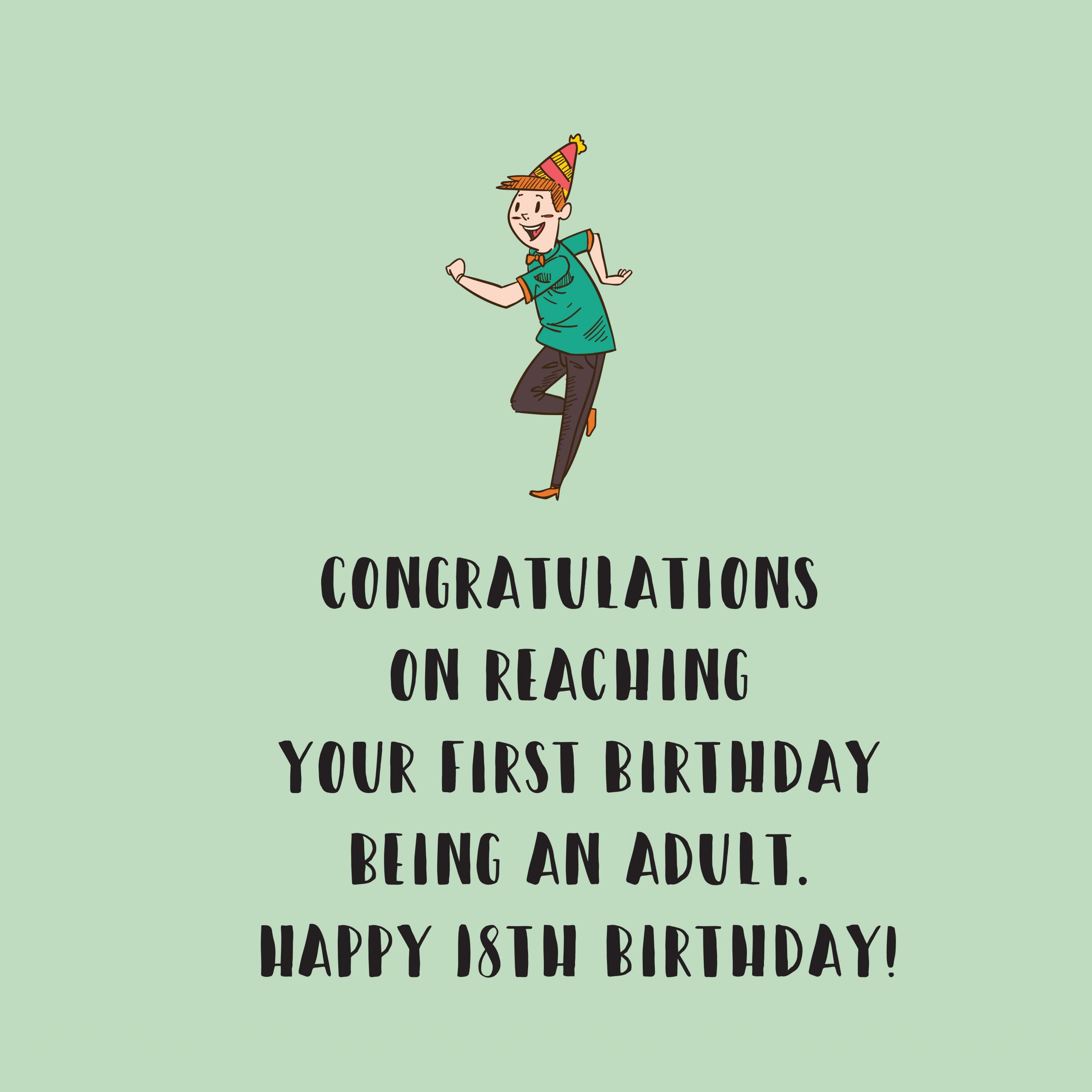 18th Birthday Quotes Funny
 Sweet Happy 18th Birthday Wishes – Top Happy Birthday Wishes