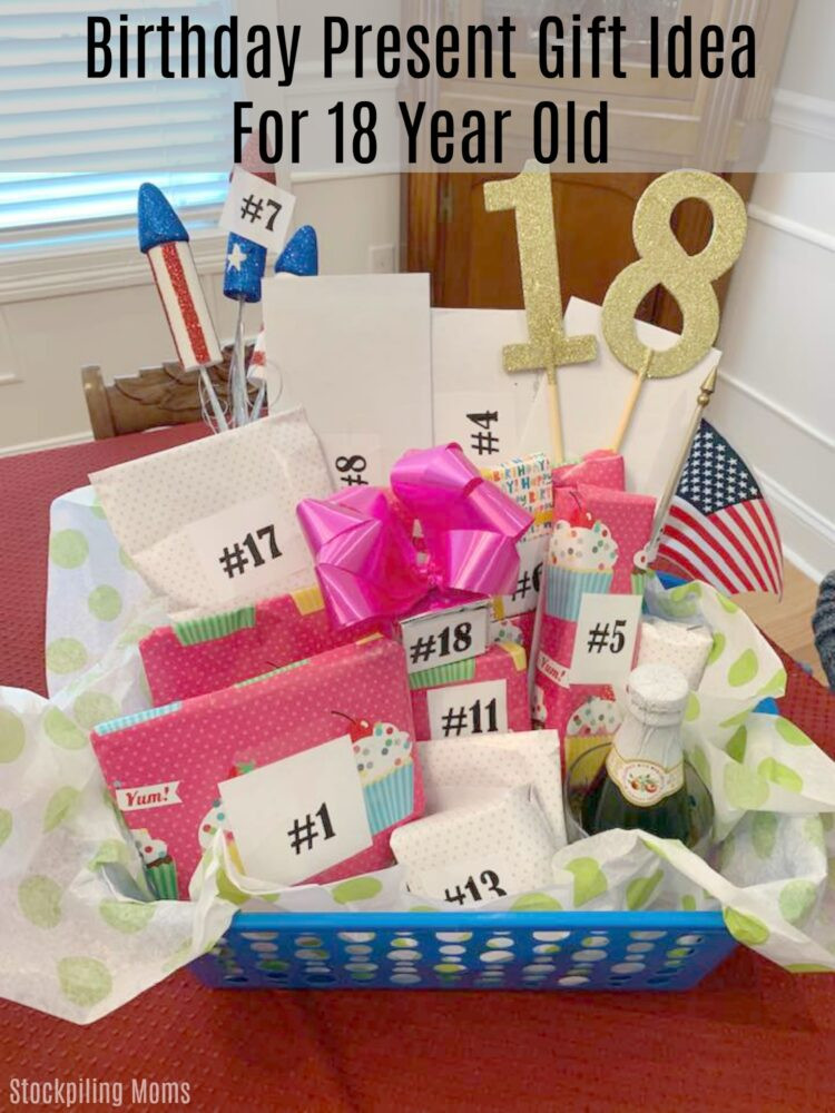 18Th Year Old Birthday Party Ideas
 Birthday Present Gift Idea For 18 Year Old STOCKPILING MOMS™