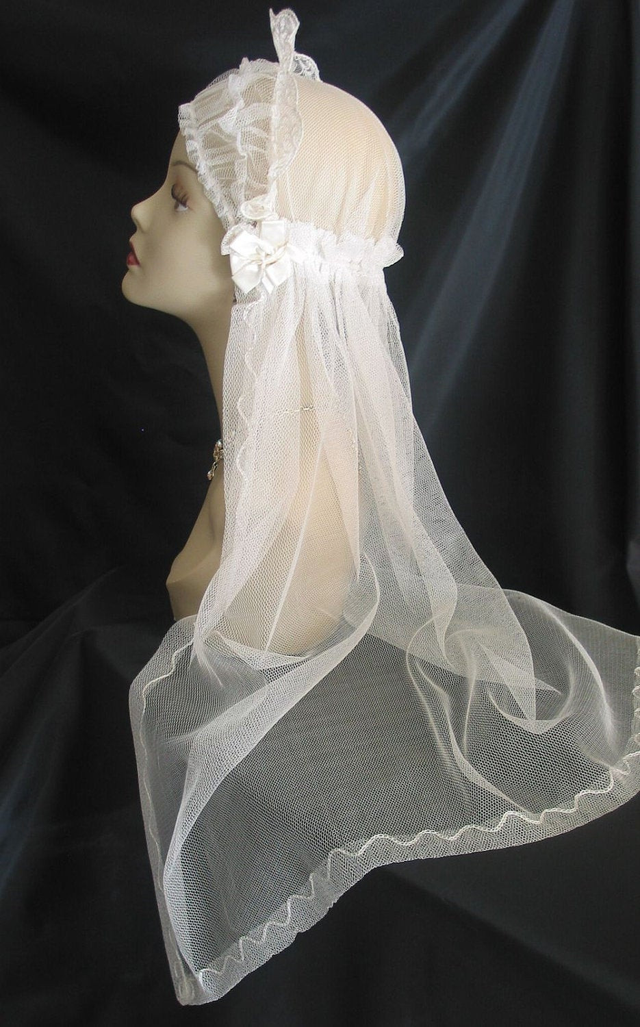 1920s Wedding Veil
 Vintage 1920s Wedding Veil
