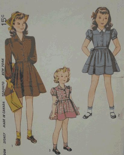 1940S Kids Fashion
 66 best images about 1958 on Pinterest