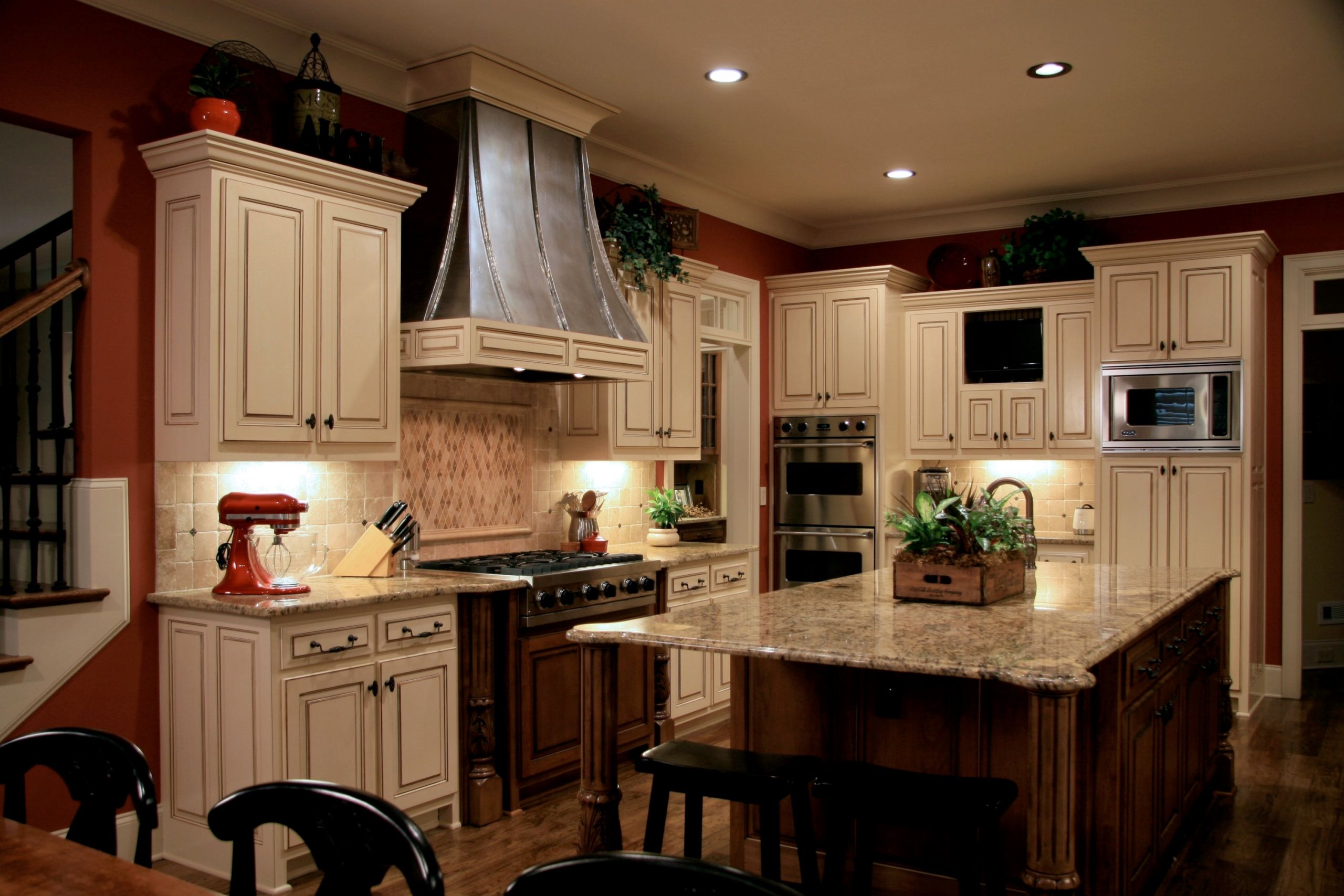 1950'S Kitchen Light Fixtures
 Install recessed lighting in a kitchen