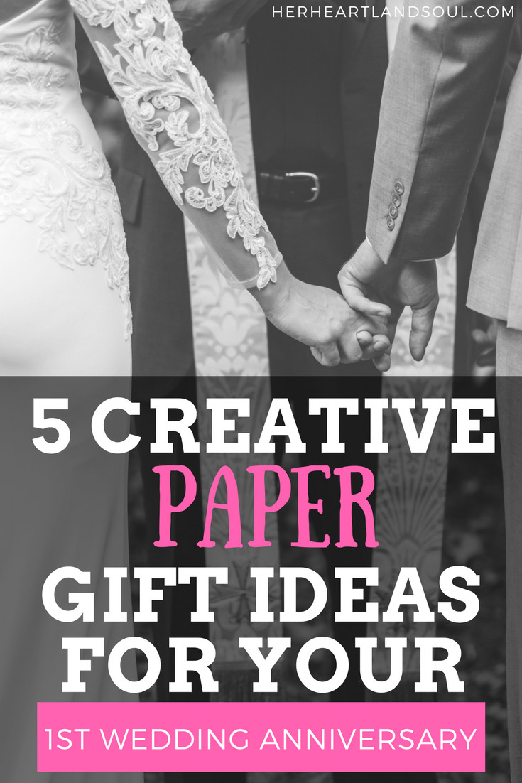 1St Anniversary Gift Ideas For Her
 5 Creative Paper Gift Ideas for Your 1st Wedding Anniversary