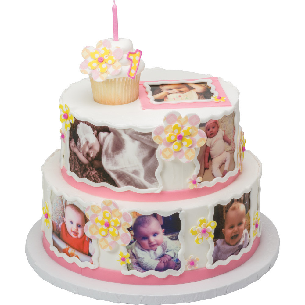 1st Birthday Cake Decorations
 Cake 1st Birthday Montage Cake Design