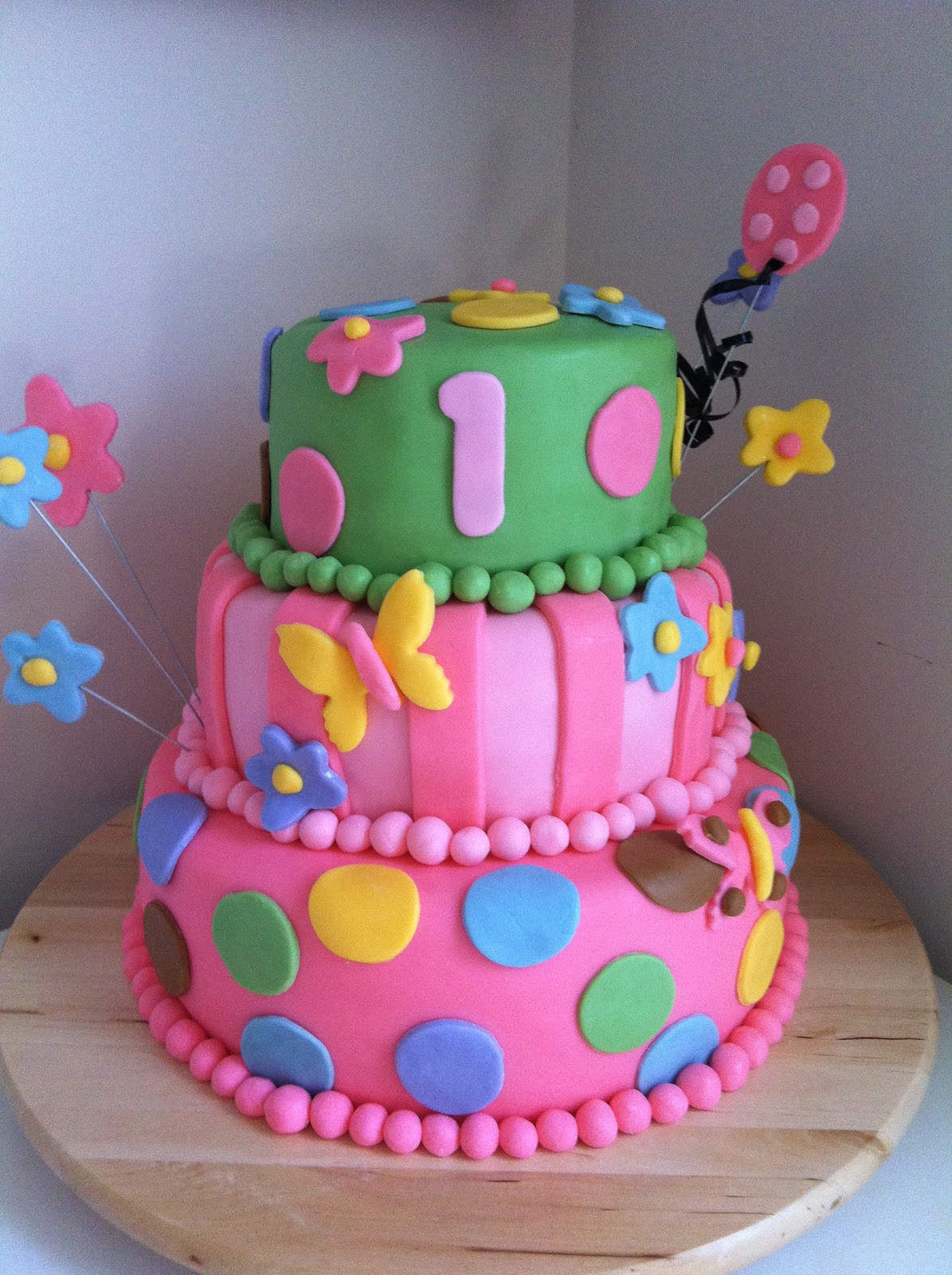 1st Birthday Cake Ideas For Girl
 Sweetness by D 1st Birthday Cakes for girls