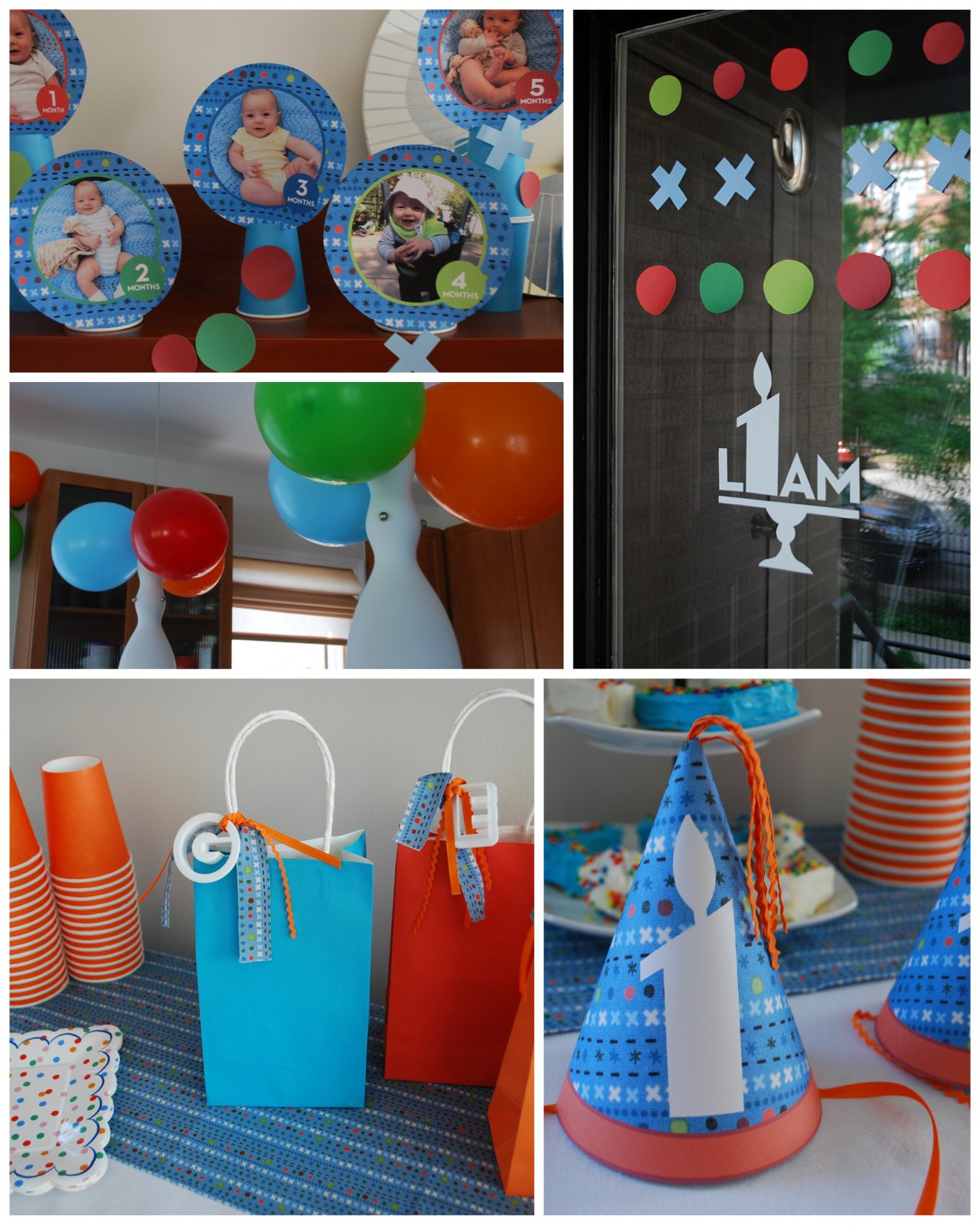 1st Birthday Decorations
 DIY 1st Birthday Party Theme Idea Hugs and Kisses XOXO