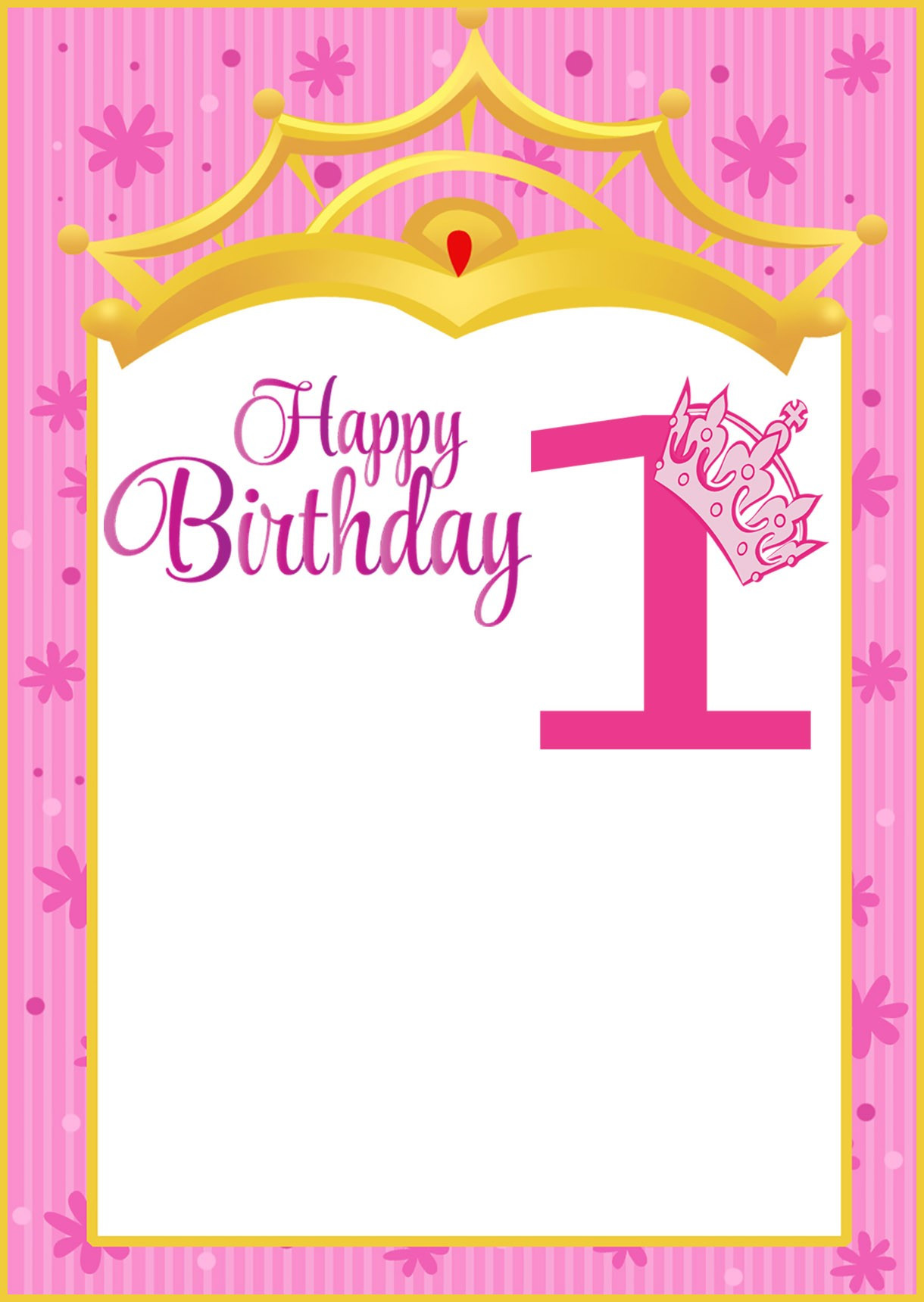 1st Birthday Free Printable Invitations
 How You can Make First Birthday Invitations Special