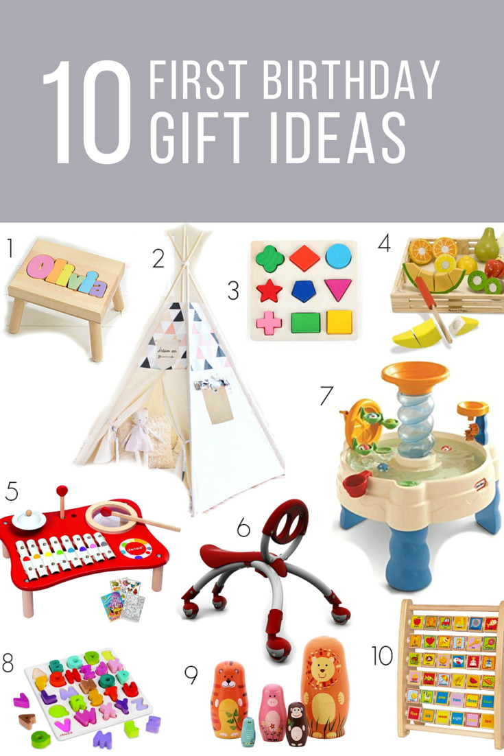 1St Birthday Gift Ideas
 It s a ONE derful Life First Birthday Gift Ideas My