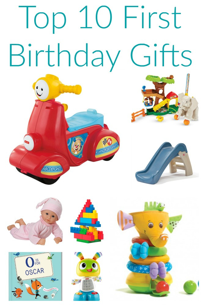 1St Birthday Gift Ideas
 Friday Favorites Top 10 First Birthday Gifts The