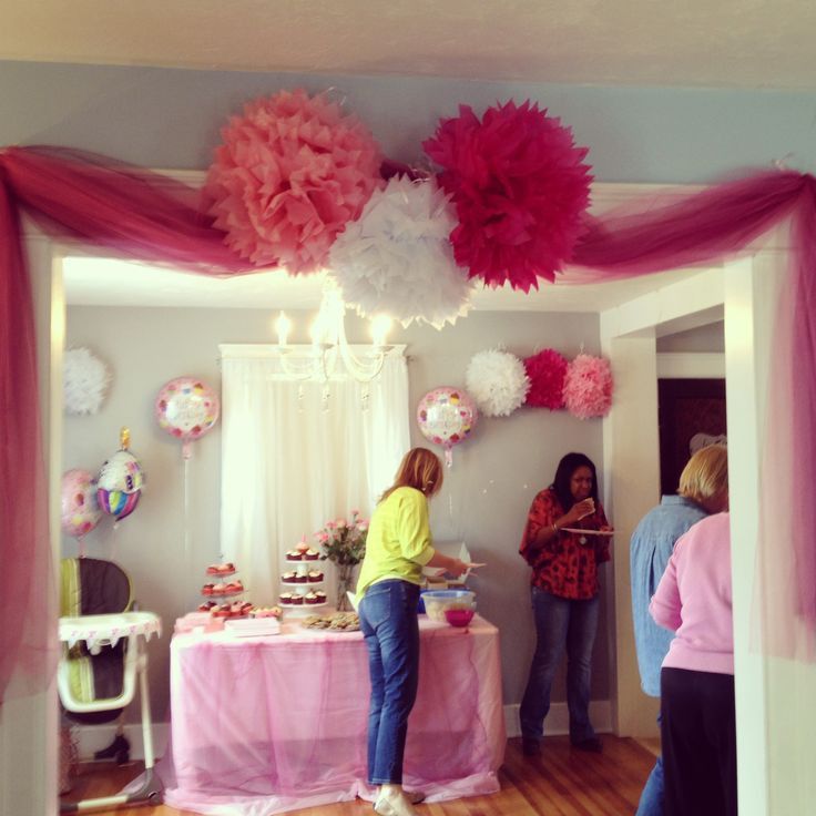 1St Birthday Party Decoration Ideas
 Brid te s 1st birthday party decorations Pink Tutu