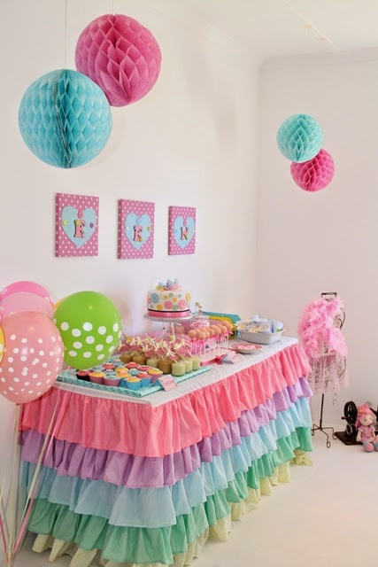 1st Birthday Party Decorations
 34 Creative Girl First Birthday Party Themes and Ideas