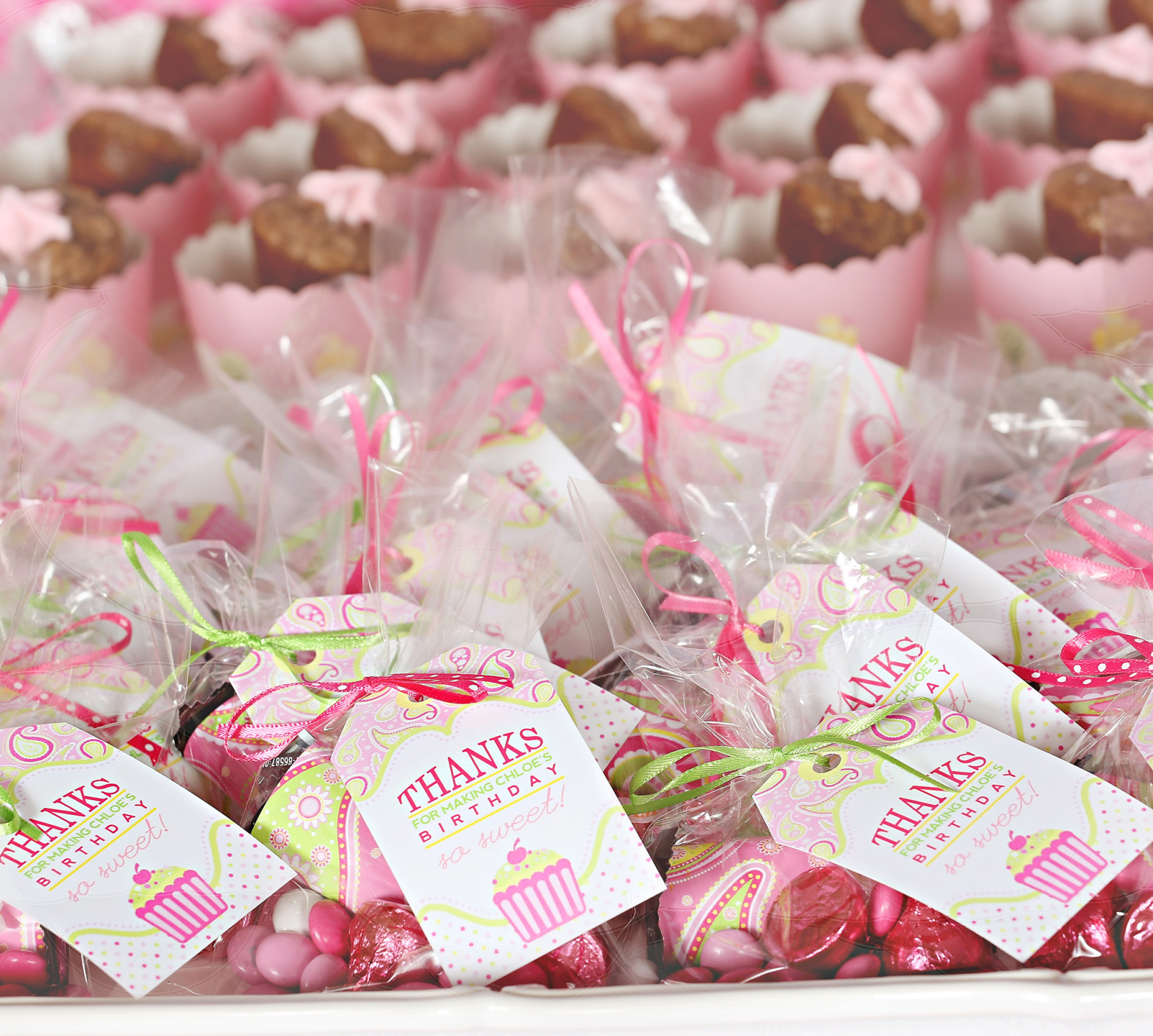 1St Birthday Party Favor Ideas
 A Cupcake Themed 1st Birthday party with Paisley and Polka