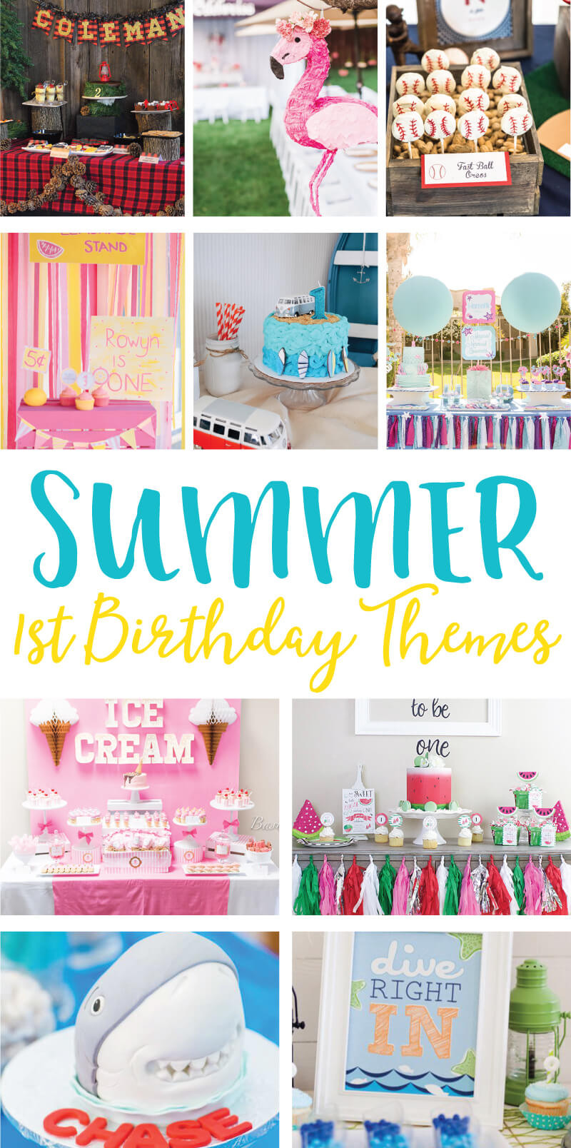 1St Birthday Summer Party Ideas
 10 Favorite Summer 1st Birthday Party Ideas on Love the Day