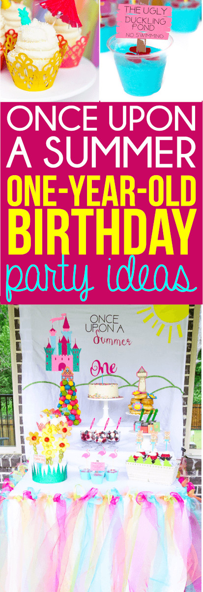 1St Birthday Summer Party Ideas
 ce Upon a Summer First Birthday Ideas That ll Wow Your