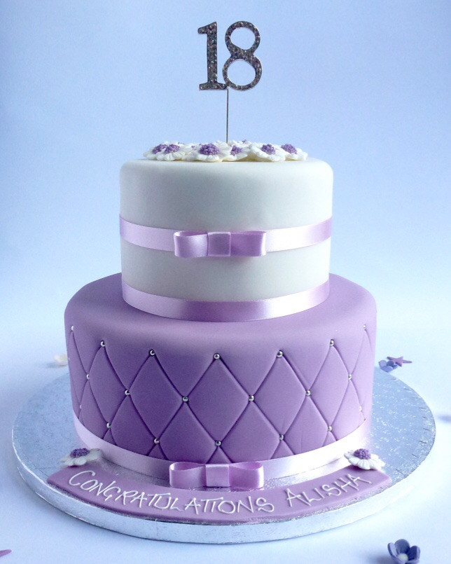 2 Tier Birthday Cakes
 2 tier Quilted Elegance