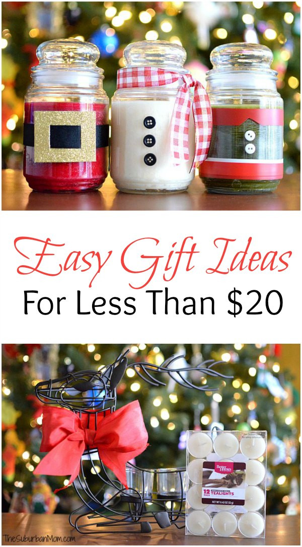 $20 Christmas Gift Ideas
 DIY Christmas Candles And Other Easy Gift Ideas For Less