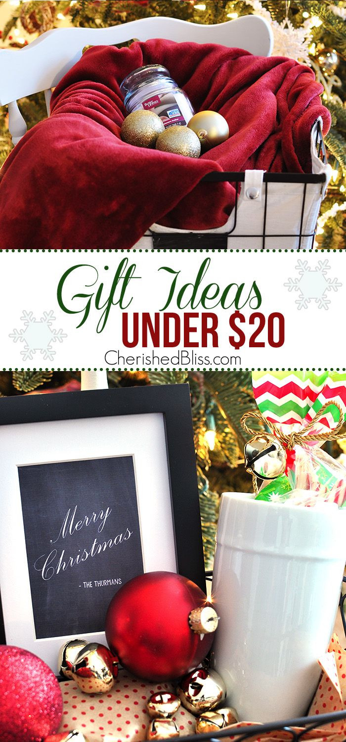 $20 Christmas Gift Ideas
 Christmas Gift Ideas Under $20
