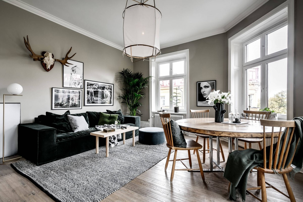 2020 Living Room Colors
 Decor Trend 2020 Contrasts In Deep Green