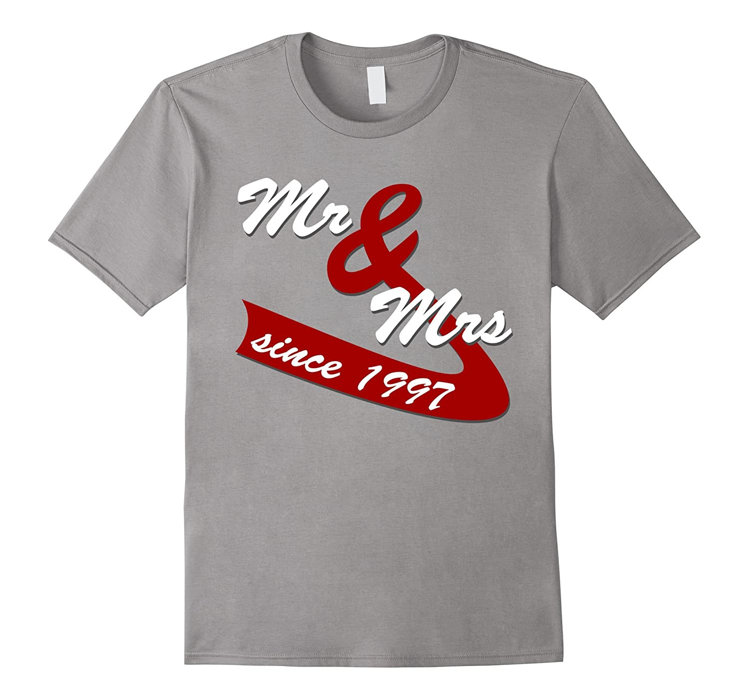 20Th Anniversary Gift Ideas For A Couple
 20th Wedding Anniversary Gift Ideas Couples T shirt PL