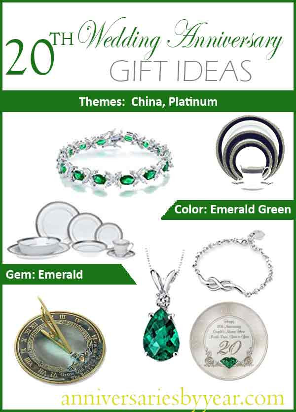 20Th Anniversary Gift Ideas For A Couple
 20th Anniversary Twentieth Wedding Anniversary Gift Ideas
