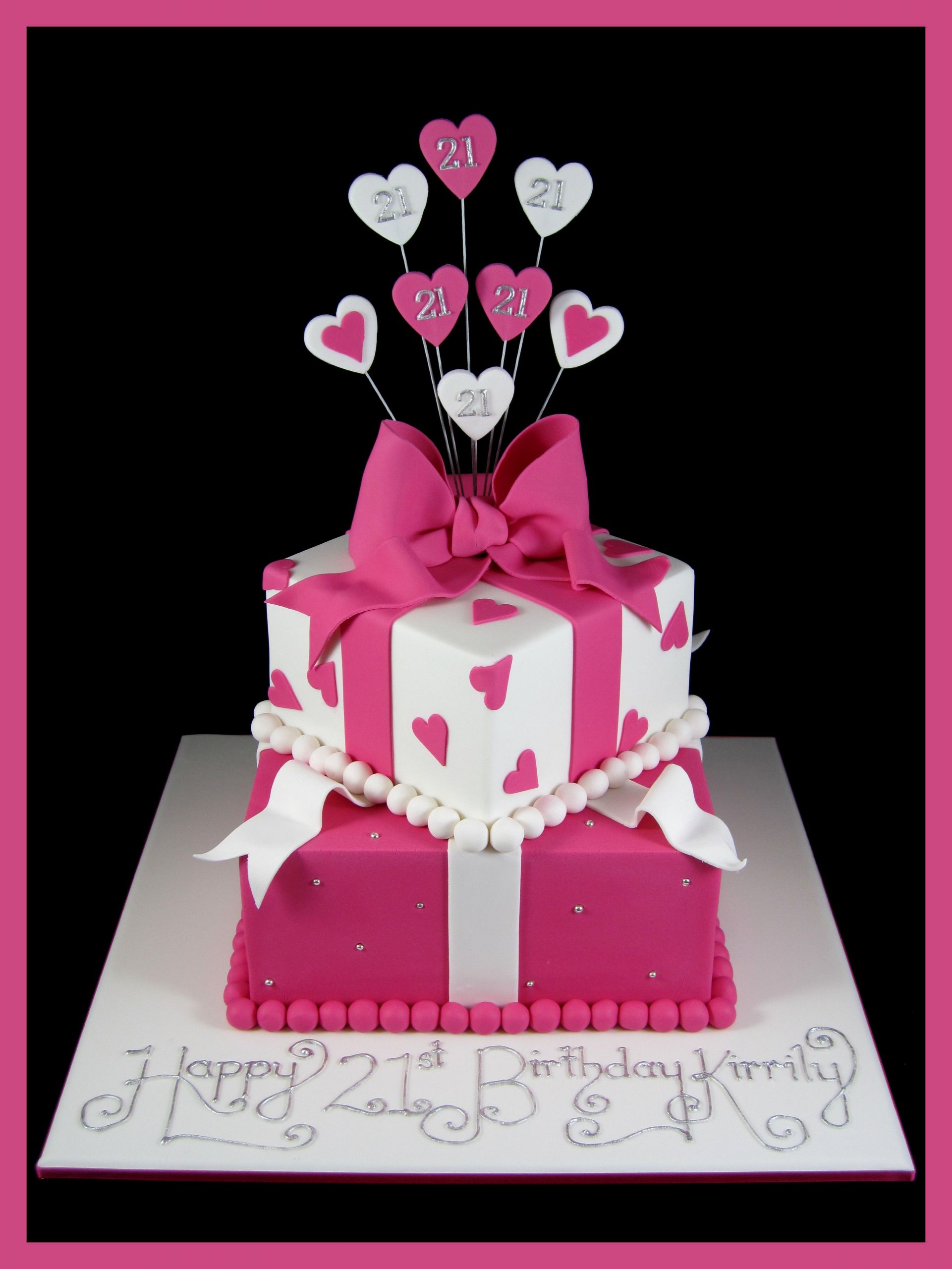 21st Birthday Cakes
 21st birthday for girls