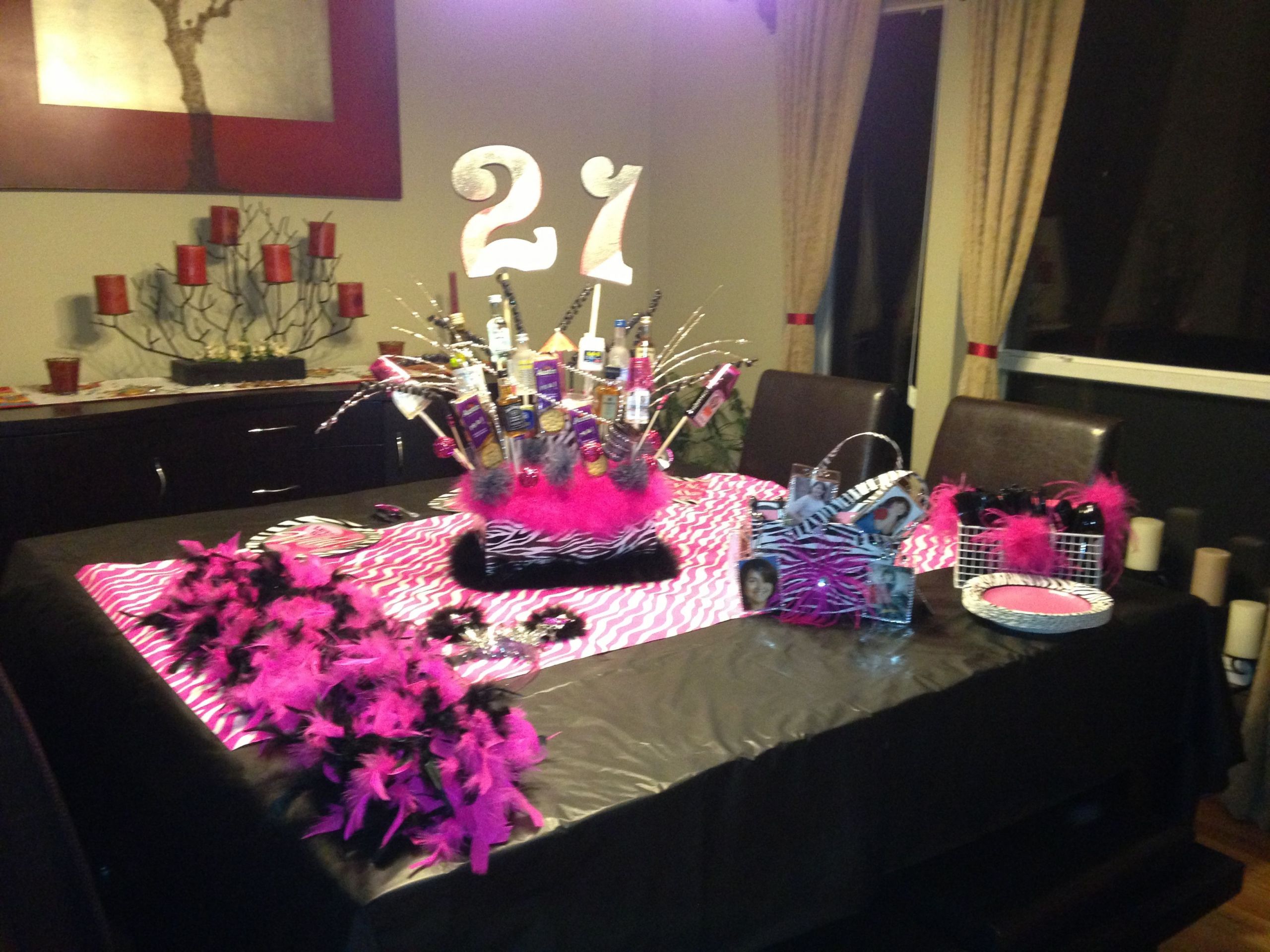 21st Birthday Decoration Ideas
 Table Decoration Ideas For 21st Birthday Party