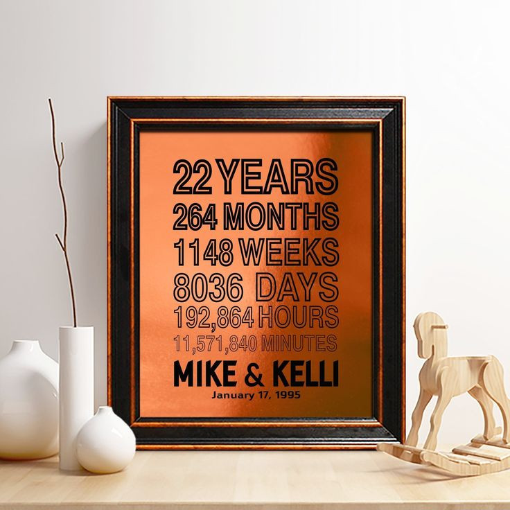 22 Year Anniversary Gift Ideas
 76 best My anniversary stuff images on Pinterest