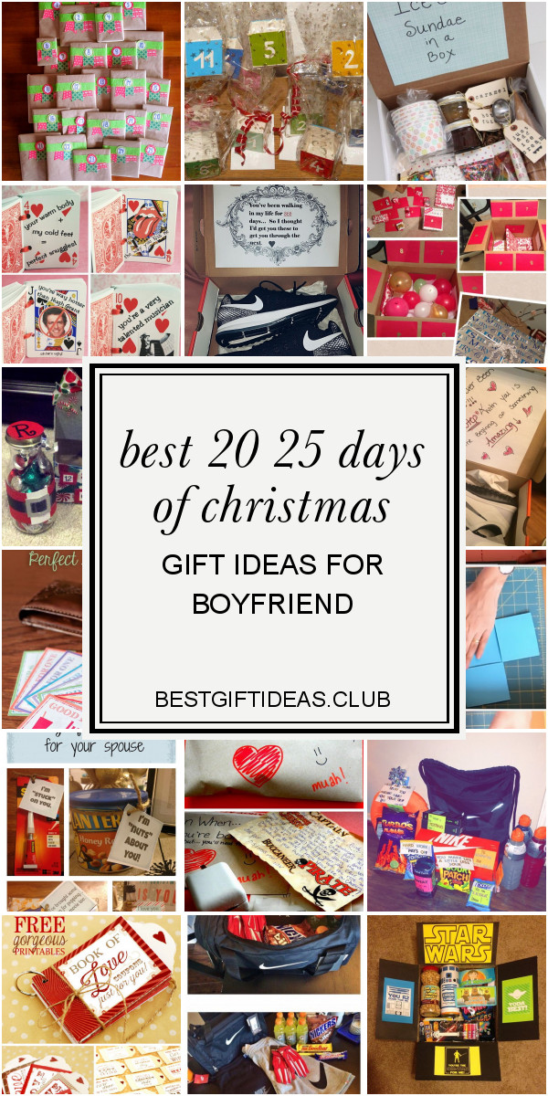 25 Days Of Christmas Gift Ideas For Boyfriend
 Best 20 25 Days Christmas Gift Ideas for Boyfriend