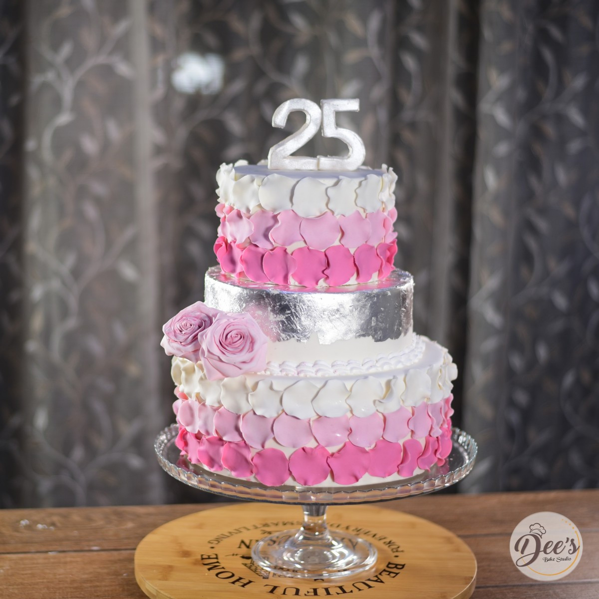 25th Birthday Cake
 25th Anniversary Cake Anniversary Occasion Designer