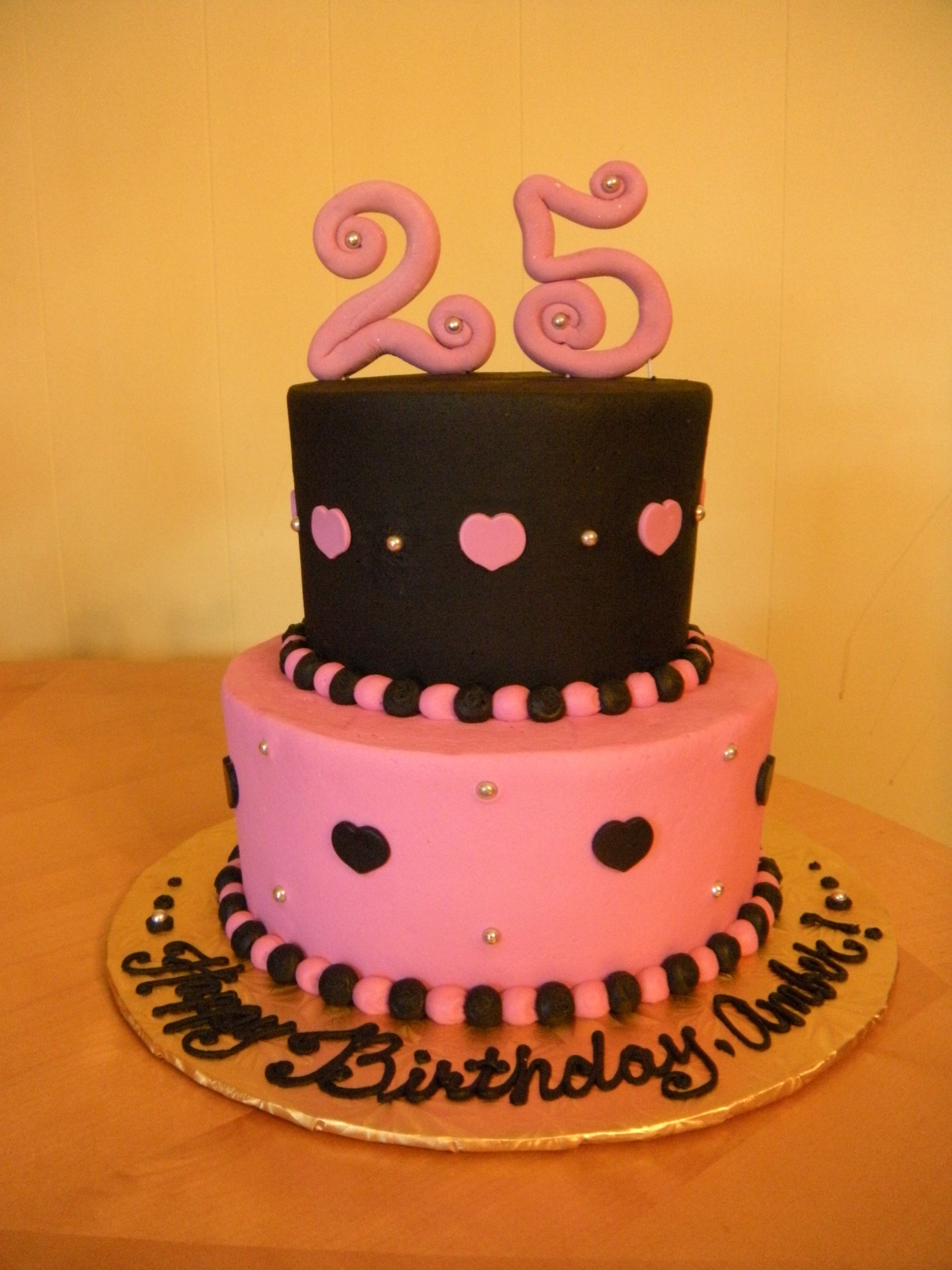25th Birthday Cake Ideas
 25th Birthday Cake Ideas For Women
