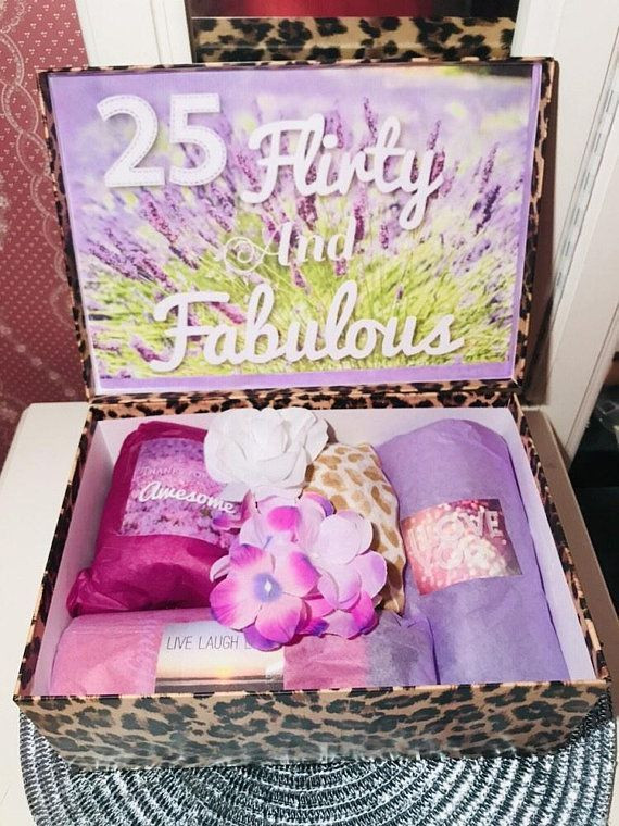 25Th Birthday Gift Ideas
 25th Birthday YouAreBeautifulBox 25 Birthday Girl 25th