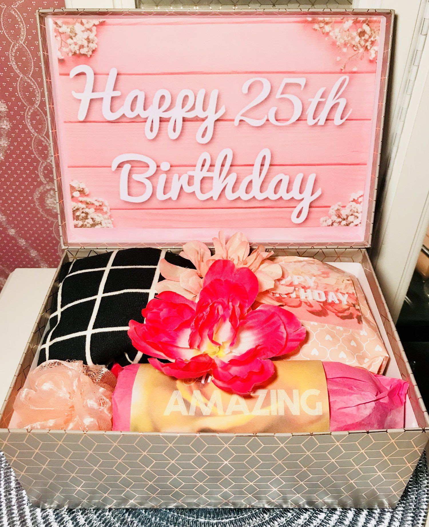 25Th Birthday Gift Ideas For Daughter
 25th Birthday YouAreBeautifulBox Care Package for