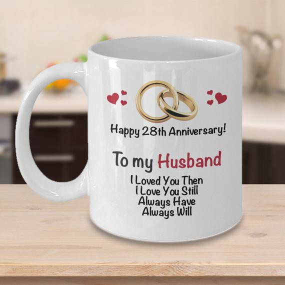 28Th Anniversary Gift Ideas
 28th Anniversary Gift Ideas for Husband 28th Wedding