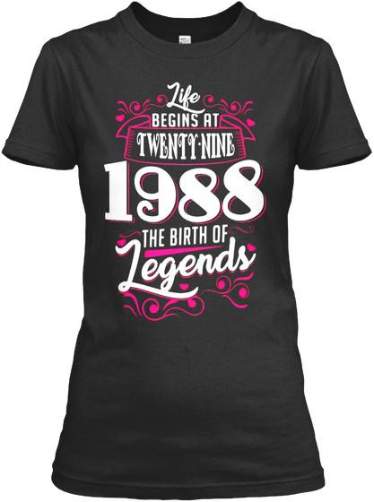 29Th Birthday Gift Ideas
 1988 Its My 29th Birthday Gift Ideas T Shirt – DIVAZA STORE