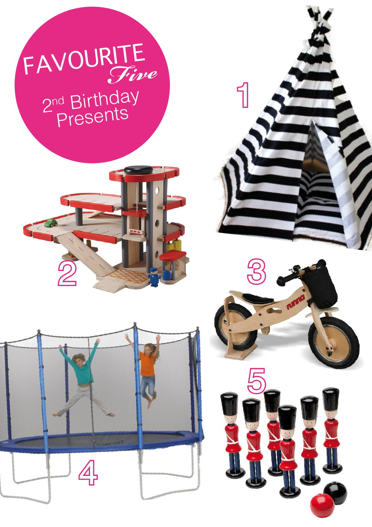 2nd Birthday Gift Ideas
 Toddler birthday t ideas
