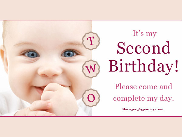 2nd Birthday Invitations
 2nd Birthday Invitations And Wording 365greetings