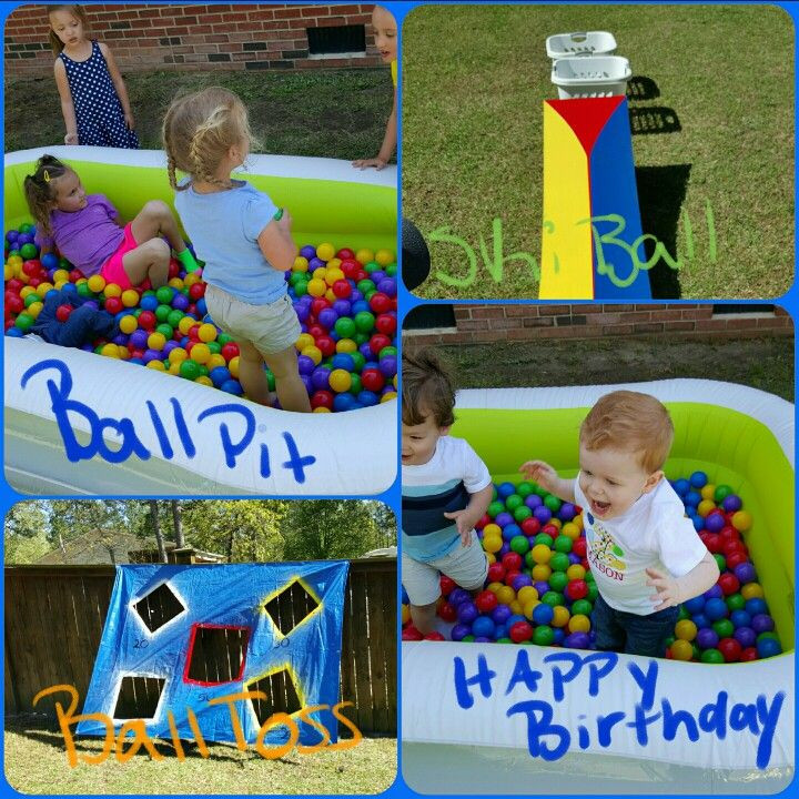 2nd Birthday Party Games
 Bouncy ball 2nd birthday party games