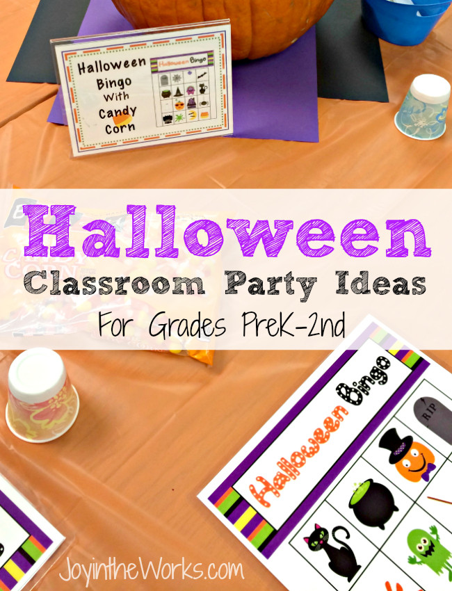 2Nd Grade Halloween Party Ideas
 Halloween Class Party Ideas Grades PreK 2nd Joy in the Works