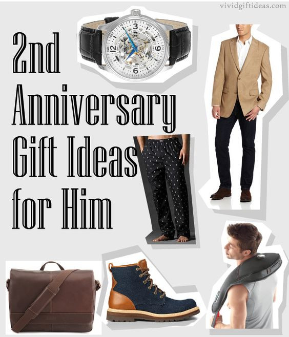 2Nd Wedding Anniversary Gift Ideas For Him
 2nd Anniversary Gifts For Husband