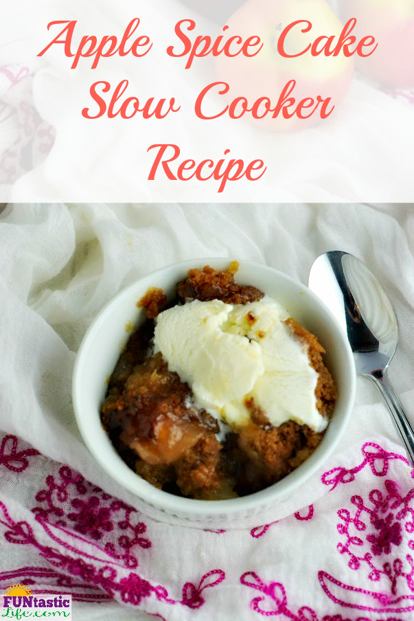 3-Ingredient Slow Cooker Apple Spice Cake
 3 Ingre nt Apple Spice Cake Slow Cooker Recipe