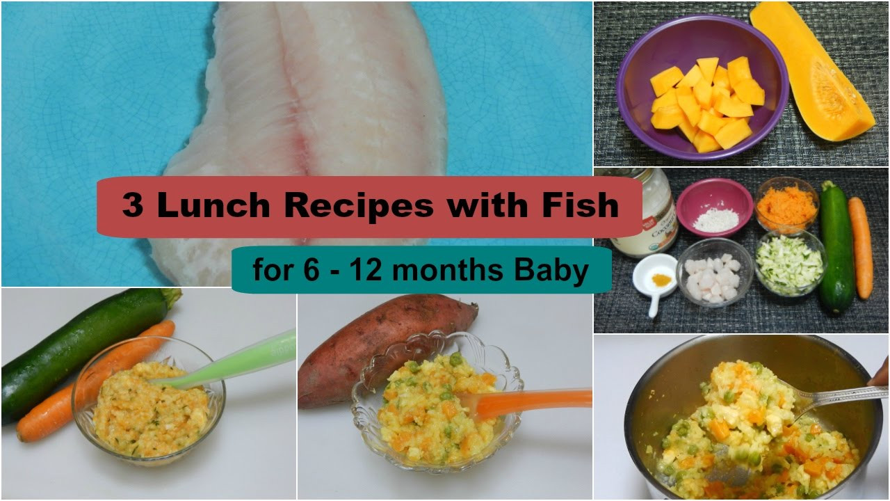 3 Months Baby Food Recipe
 3 EASY HEALTHY LUNCH DINNER IDEAS Recipes with Fish for 6