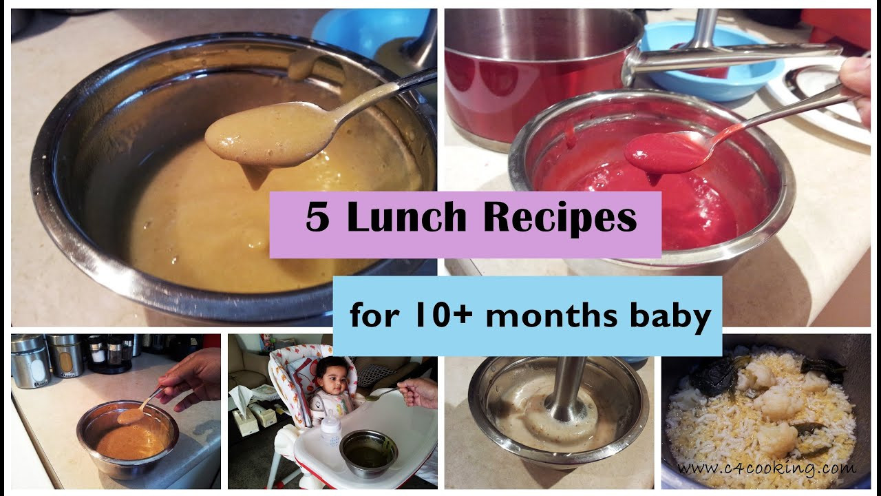 3 Months Baby Food Recipe
 5 Lunch recipes for 10 months baby stage3 10 months