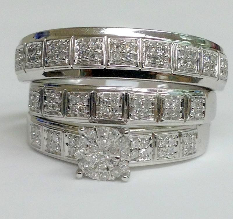 3 Piece Wedding Ring Sets For Him And Her
 Collection of images about Unique Wedding Rings Sets For