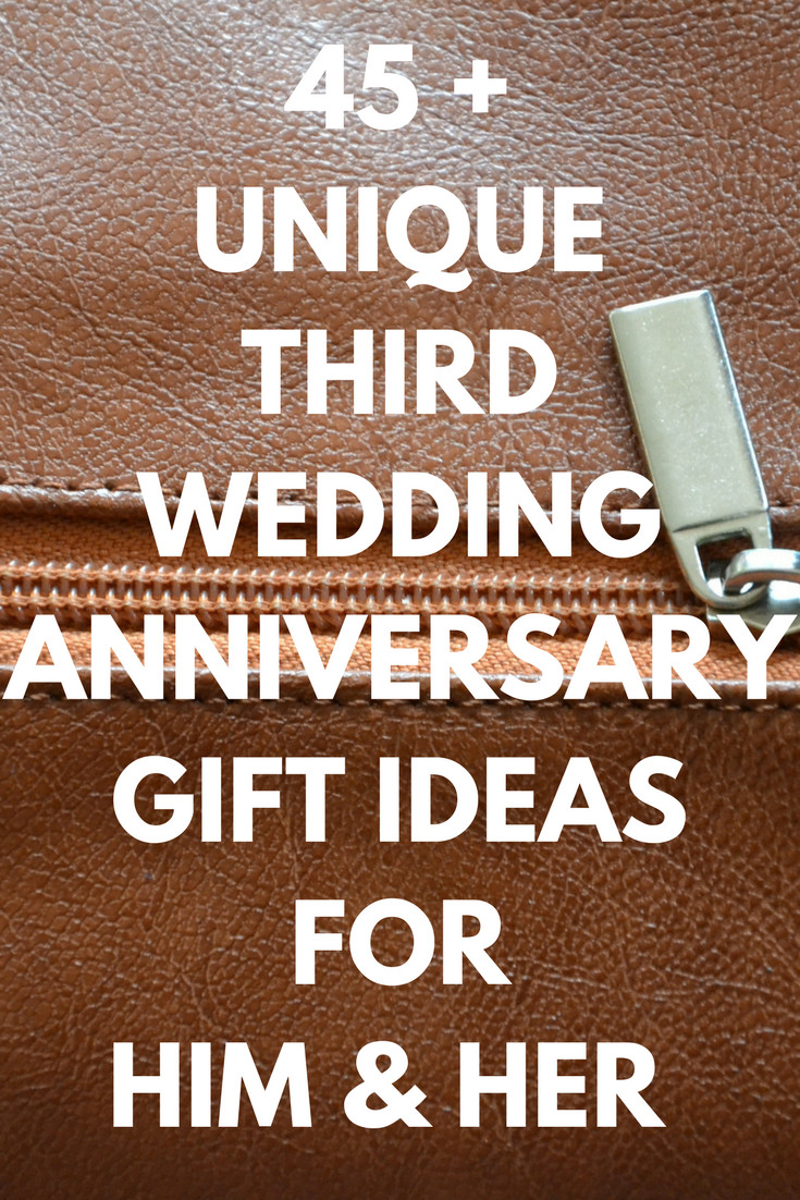 3 Year Anniversary Gift Ideas For Wife
 Best Leather Anniversary Gifts Ideas for Him and Her 45