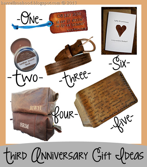 3 Year Anniversary Leather Gift Ideas For Him
 third anniversary leather t ideas for him etsy finds